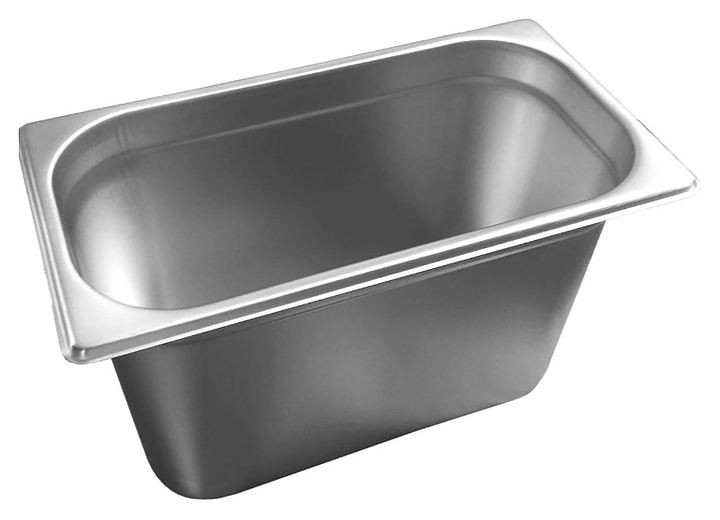 Гастроемкость VX-S DJ13-200 GN 1/3-200, (325х176х200 мм) нерж. сталь