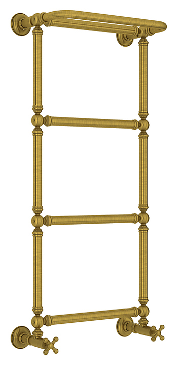 Полотенцесушитель водяной Сунержа Ренессанс 1386 96x40 см состаренная латунь