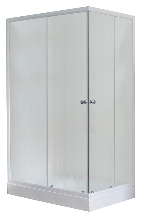 Уголок душевой Royal Bath RB 8120HP-C-L 120х80х200 см, матовое, белый профиль, левый