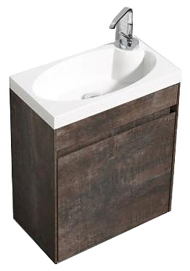 Тумба под раковину BelBagno PIETRA MINI-460-1A-SO-PT-L левосторонняя, Stone