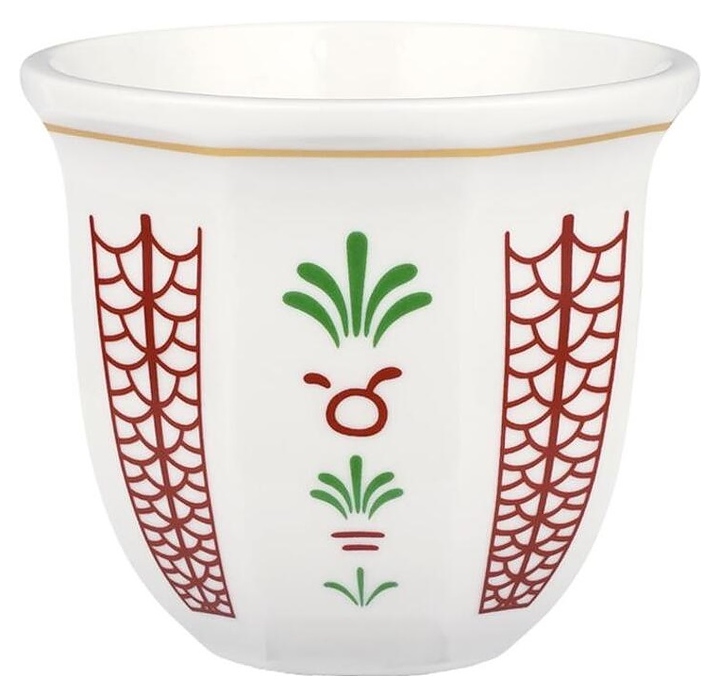 Чашка кофейная P.L. Barbossa Barista S0803 Grid 250 мл d=9,1 см h=8,4 см (керамика)