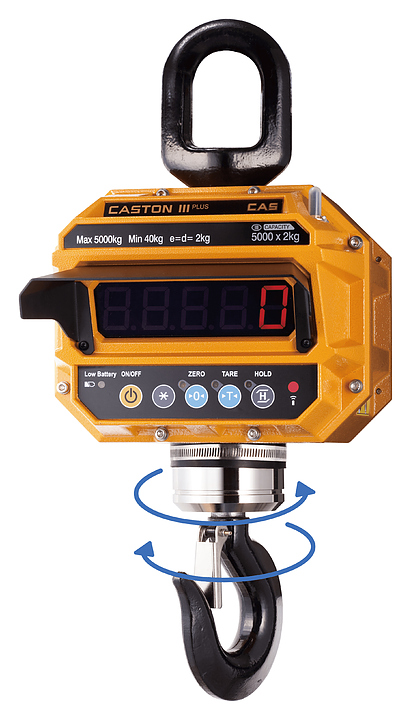 Крановые весы CAS Caston-III 10 THD с нижней проушиной