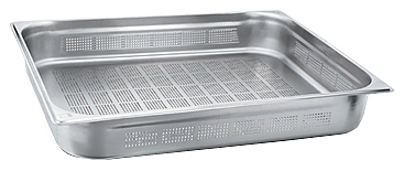 Гастроемкость перфорированная KAPP 30921100 GN 2/1-100 (650x530х100) нерж. сталь