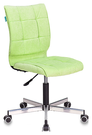 Кресло Бюрократ CH-330M/VELV81 светло-салатовый Velvet 81 крестовина металл