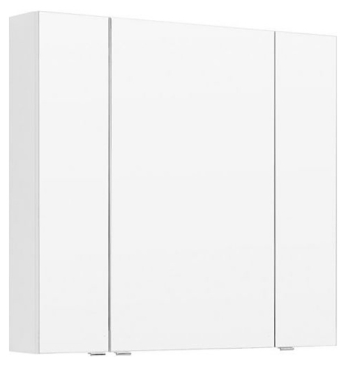 Шкаф зеркальный Aquanet Алвита 90 белый