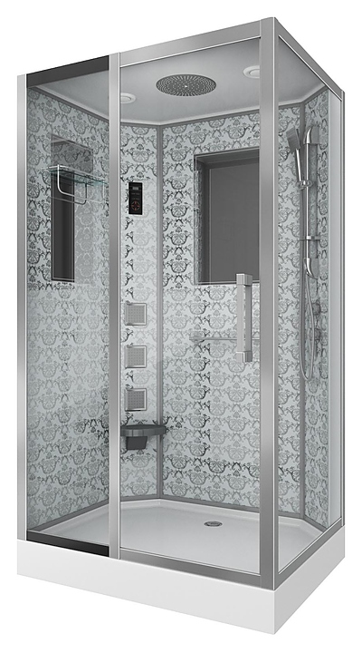 Кабина душевая Niagara NG-7711WL 90x120x215 см, левая