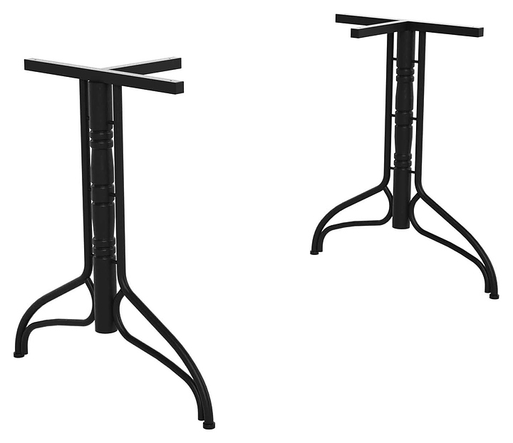 Подстолье Sheffilton SHT-TU28 (металл) черный муар