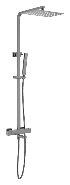 Душевая система с термостатом TIMO Tetra-thermo SX-0169/18 черное золото