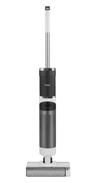Пылесос вертикальный беспроводной моющий TESLER Pure Storm WD-7500 200 Вт белый/черный