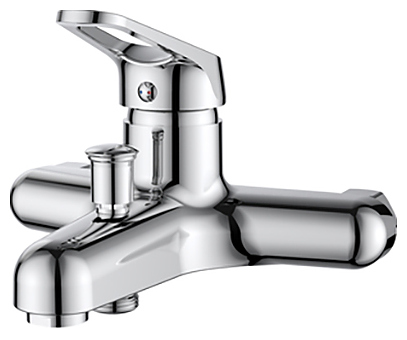 Смеситель для ванны и душа ORANGE OneLife P11-100cr