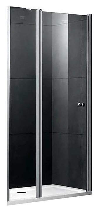 Дверь душевая Gemy New Rockcoco S03191B 90х190 см, в нишу, распашная