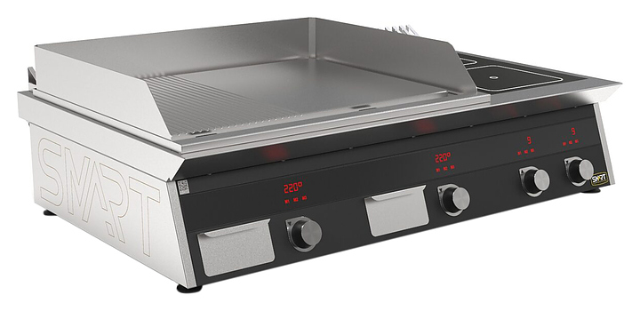 Плита индукционная комбинированная SMART INDUCTION K76-3RPKB (с грилем)