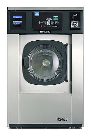 Низкоскоростная стиральная машина Girbau MS-623 (пар, Logi Control)