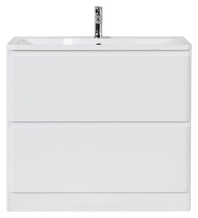Тумба под раковину BelBagno ALBANO-900-2C-PIA-BL белый глянцевый