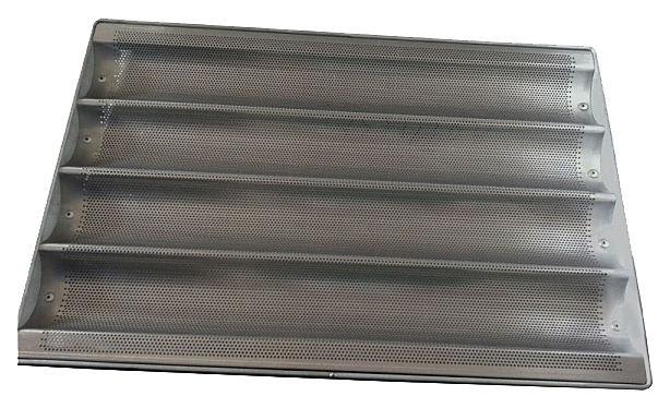 Лист для выпечки багетов Danler GS14100 (600х400) перф.