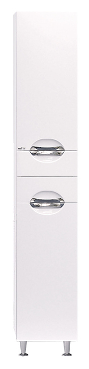 Шкаф-пенал Misty Орхидея-35 35х190 см, левый, белый