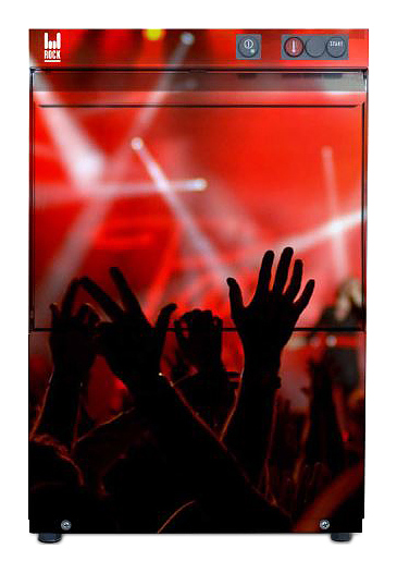 Посудомоечная машина с фронтальной загрузкой Rock Kitchen JET 500plus с дозаторами