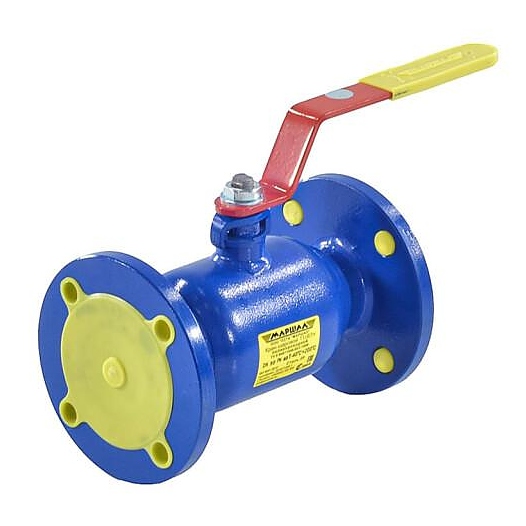 Кран шаровой Маршал сталь 11с67п Ду 20 Ру40 фл полнопроходной