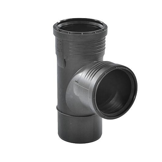 Тройник PP-MD со смещенным впуском бесшумный Silent-PP Дн 110х110х87,5гр б/нап в/к  390.555.14.1 Geberit