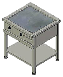 Гриль индукционный Heidebrenner ETK-I-GR 