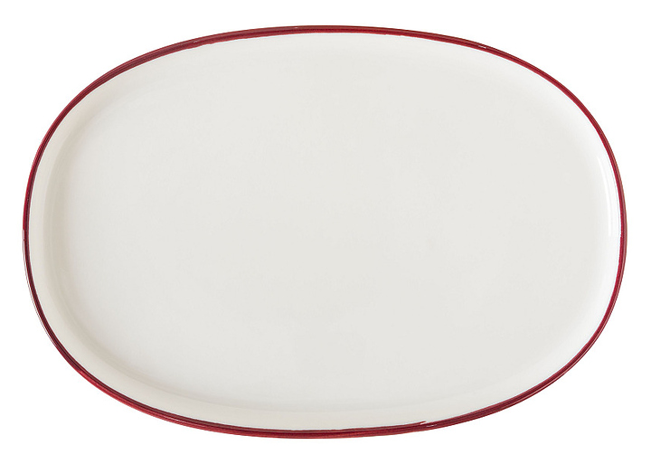 Блюдо для подачи Bonna Линеа Бургундия Мув 78056 340х230 мм