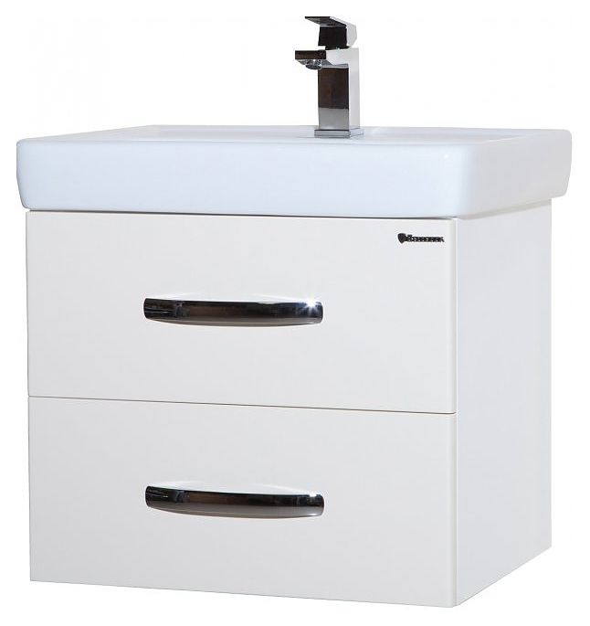 Тумба под раковину Bellezza Рокко 50 подвесная, белая