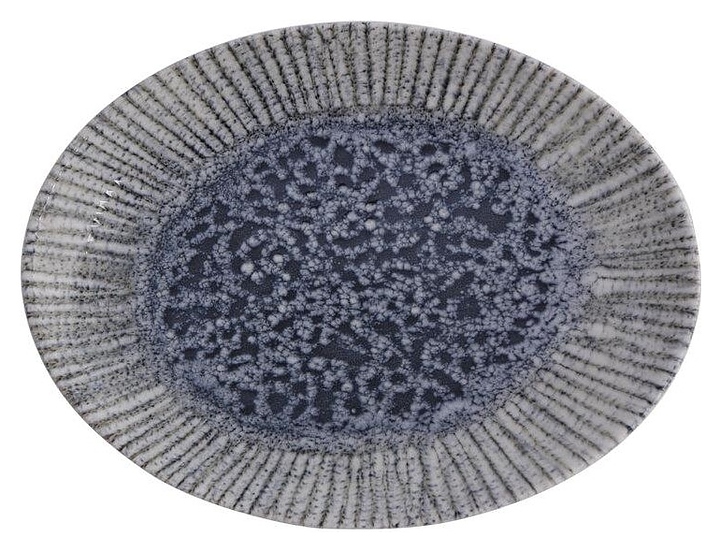 Блюдо овальное Porland Iris Blue 112121 210х160 мм