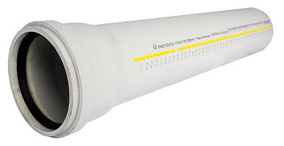 Труба безнапорная с раструбом Ostendorf Skolan dB SKEM 332070 Дн 58х4,0 (DN56), 3 метра