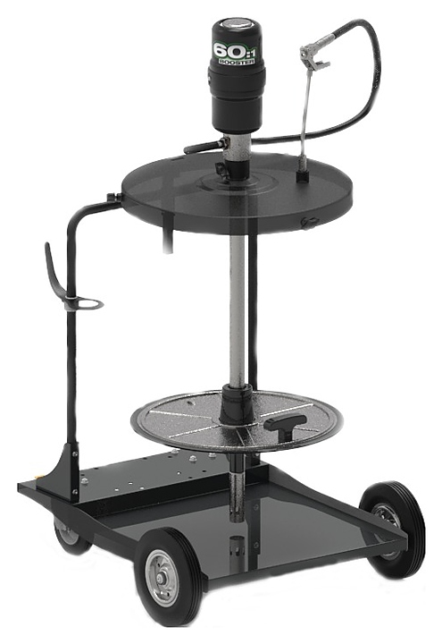 Пневматический солидолонагнетатель PIUSI Piusi 60:185 BOOSTER + телега