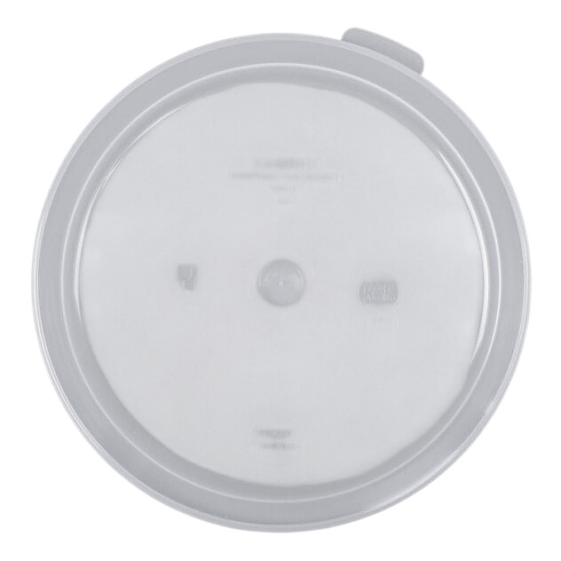 Крышка для контейнера Cambro RFSC6PP-190 230x230x20 мм полипропилен, полупрозрачный