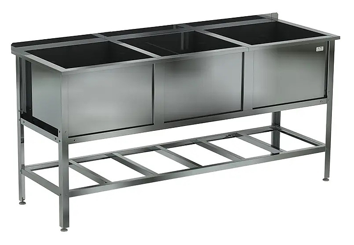 Ванна моечная КОБОР ВМСБ/3-220/78