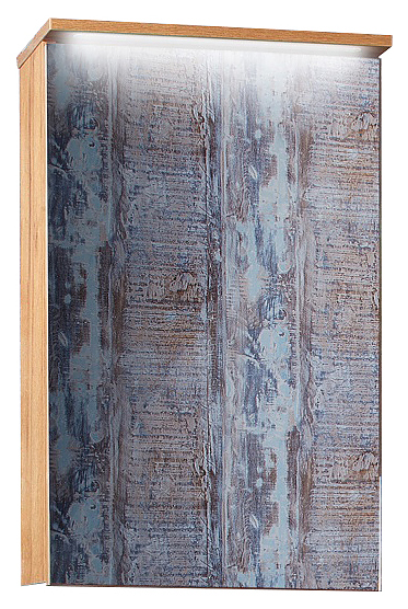 Шкаф зеркальный БРИКЛАЕР Форест 50 50х70 см дуб золотой