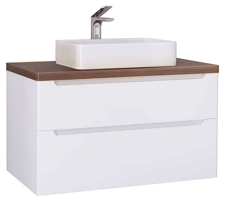 Тумба Jorno Wood 100 Wood.01.100/P/W 99,5 см, белая