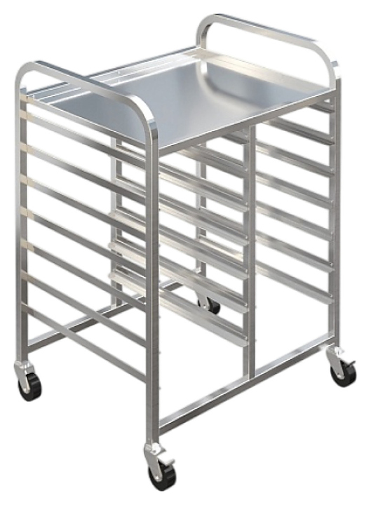 Тележка-шпилька для гастроемкостей Restoinox ТГ-1/1-7.5/6 (530х325)