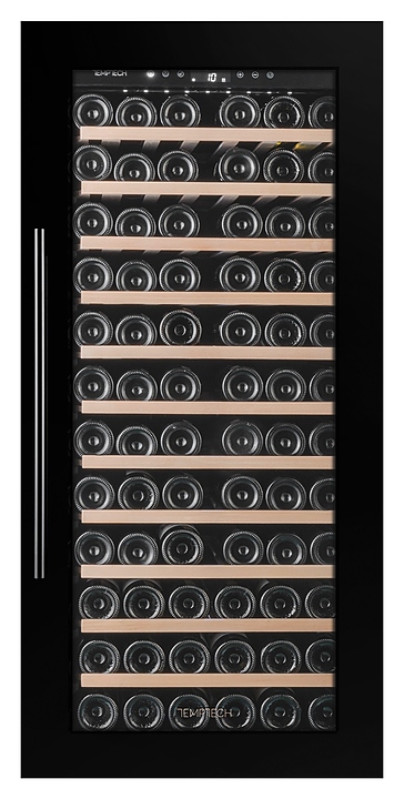 Винный шкаф Temptech Oslo OZ124SB монотемпературный черный