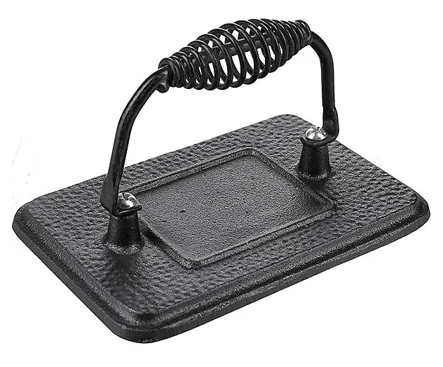 Пресс для гриля ProHotel Ember Cast 12301 170х110 мм чугун, черный