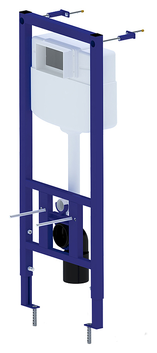 Система инсталляции для подвесного унитаза АНИ Пласт WC1110 без панели смыва и креплений