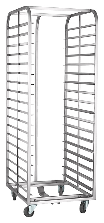 Тележка-шпилька вкатная Abat ТШГ-18-8-6 для расстоечного шкафа ШРТ‑18 и и ротационных печей РПШ-18