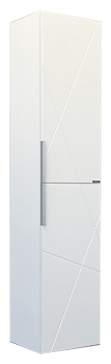 Шкаф-пенал Comforty Мерано-35 белый матовый