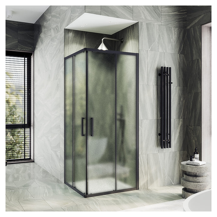 Уголок душевой MaybahGlass MGY-1330-6 100х100х195 см