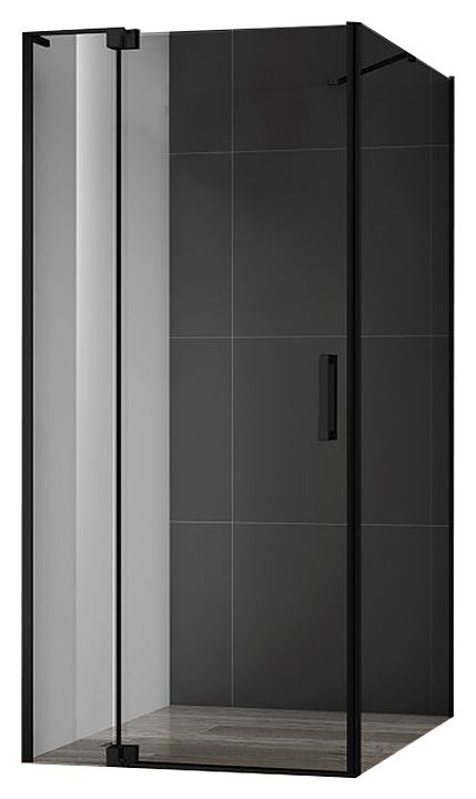 Уголок душевой CEZARES SLIDER-AH-1-80-100/110-C-NERO