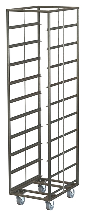 Тележка-шпилька для термоконтейнеров MetallCart ON02 для морозильных камер