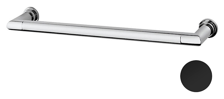 Полотенцесушитель электрический Margaroli Sereno 621 50х5 см, черный матовый