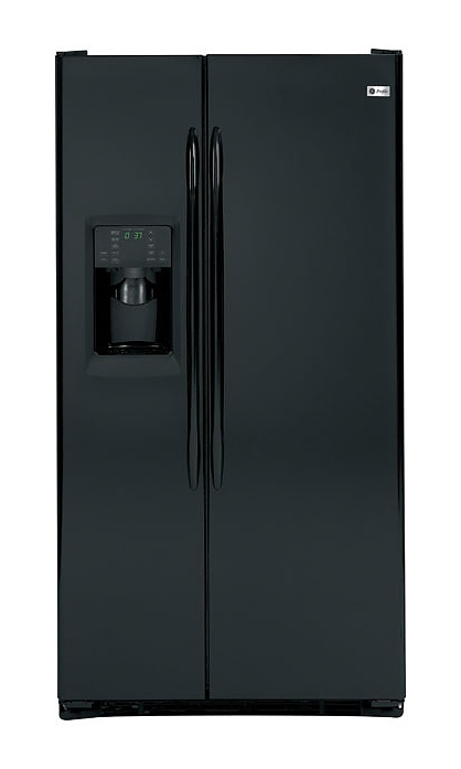 Холодильник Side-by-Side General Electric PCE23VGXFBB черный