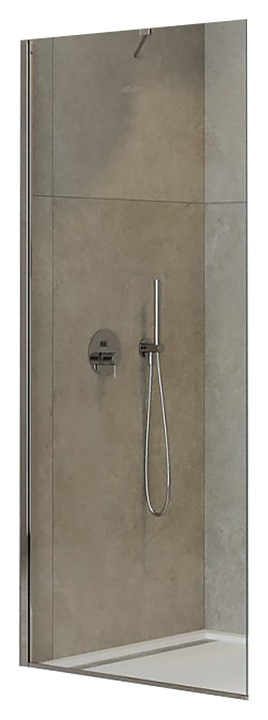 Перегородка душевая CEZARES LIBERTA-L-1-TB-90-C-Cr 90х195 см, стекло прозрачное, профиль хром
