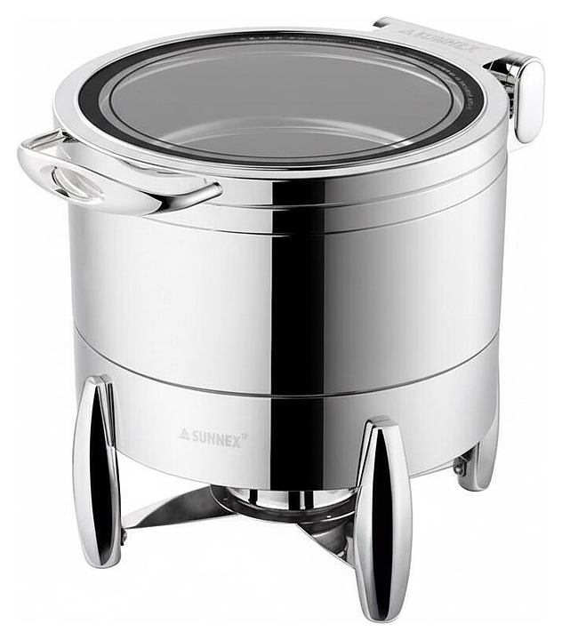 Мармит суповой Sunnex Burano 78040007/NE 10 л (нерж. сталь / стекло)
