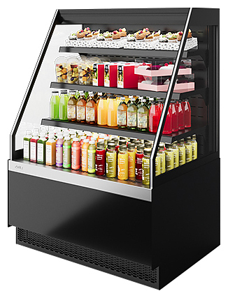 Витрина кондитерская Chilz VETE II KUB OF 60 шоколад, золотой глянец