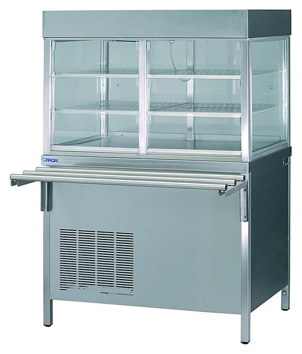 Прилавок-витрина охлаждаемый закрытый Rada ПВ-10/7Н