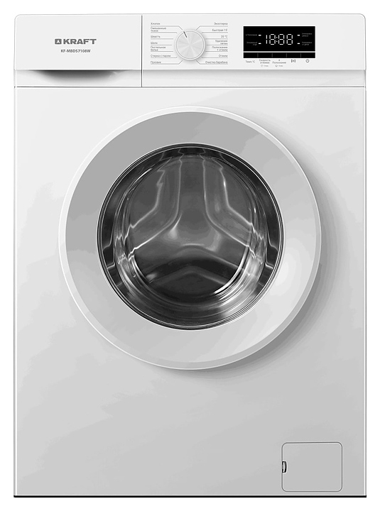 Стиральная машина Kraft KF-MBDS7108W белая