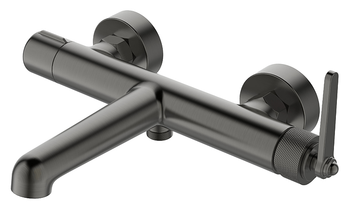 Смеситель для ванны и душа ESKO Bangkok BG54GM без аксессуаров, оружейная сталь